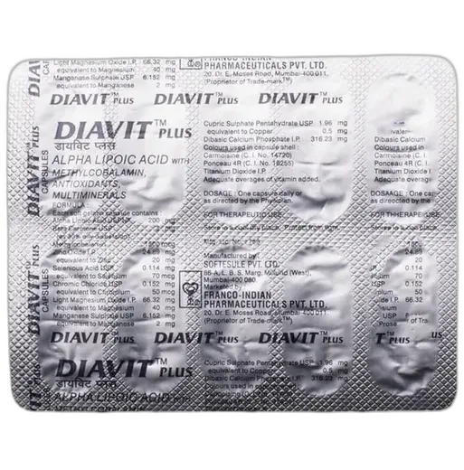 diavit plus capsule 10's
